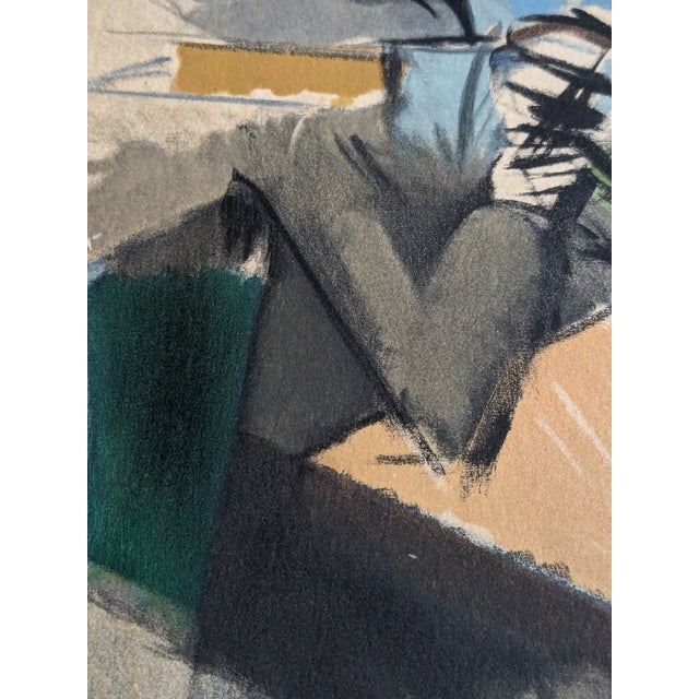 Modern Roger de la Fresnaye, Conquest of the Air, Lithograph, 1968 For Sale - Image 3 of 6