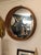 Round Rattan Wall Mirror by Vivai del Sud, Italy 1960s For Sale - Image 6 of 8