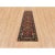 2010s Rust Red, Hand Knotted Antiqued Sarouk Re-Creation, Natural Dyes Densely Woven, 100% Wool, Runner Oriental Rug For Sale In New York - Image 6 of 9
