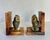 Carved Alabaster Marble Figurative Owl Bookends Made in Italy For Sale - Image 10 of 12
