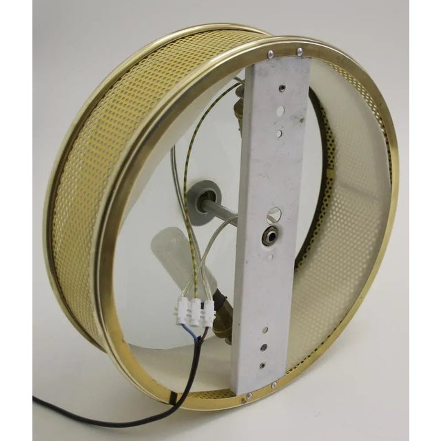 1950s Mid-Century Modern French Ceiling Lamp from Arlus, 1950s For Sale - Image 5 of 8