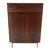 Danish Mid Century Modern Rosewood Two Door 9 Drawers Chest Dresser Credenza For Sale