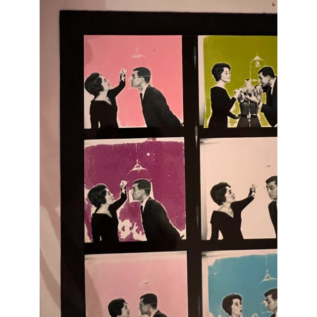 1960s Mid-Century Modern Contact Sheet Style Collage For Sale - Image 4 of 7