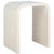 Early 21st Century Liasonya Curved Waterfall Accent Table in White Washed For Sale - Image 5 of 7