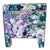 Pair of Vintage Impressionist Floral Upholstered Parsons Style Bench Ottomans For Sale - Image 9 of 13