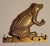 Rustic Vintage Frog Brass 4 Key Hooks Holder For Sale - Image 3 of 3