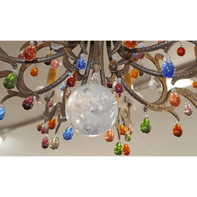Schonbek Genisis 9882 Rock & Color Crystal 15 Light Chandelier For Sale - Image 17 of 17