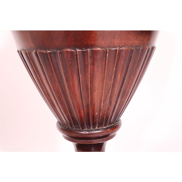 Brown Pair of George III Style Mahogany Knife Boxes For Sale - Image 8 of 12