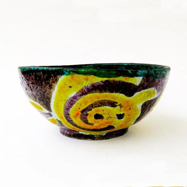 Ceramic Centerpiece by Angelo Minghetti, 1960s For Sale - Image 6 of 8