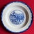 Blue Antique Early 19th Century English Blue Feather Edge Plate With Thomas Moore Poem For Sale - Image 8 of 8