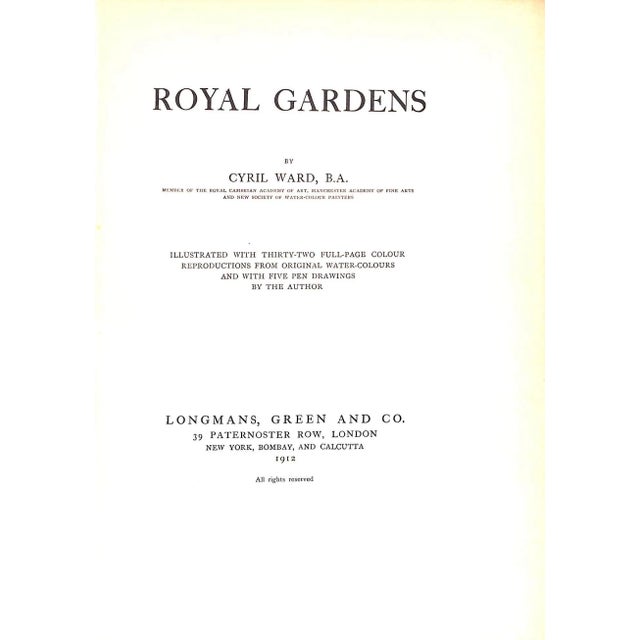 WARD, Cyril [182] pp. Longmans, Green and Co. 1912 11 7/8" x 9" Illustrated with thirty-two full-page colour reproductions...