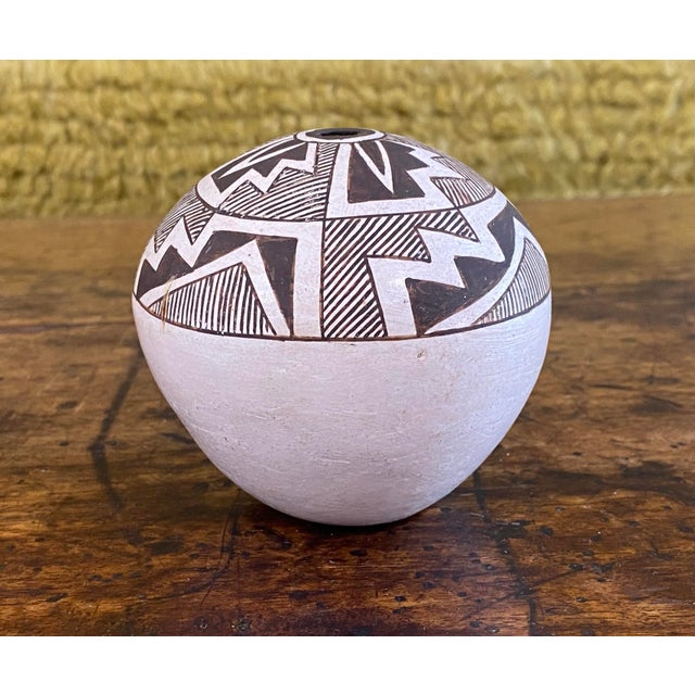 Vintage Pueblo Pottery Seed Jar, Marie Z. Chino, 19071982 Chairish