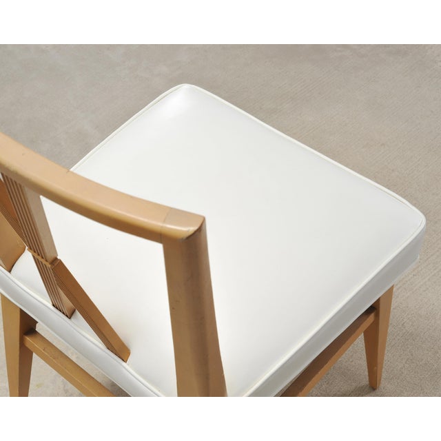 Set of Four Tommi Parzinger Mid-Century X-Back Dining Chairs For Sale - Image 16 of 18