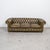 English Vintage 1960s English Chesterfield Sofa in Olive Green Leather For Sale - Image 3 of 12