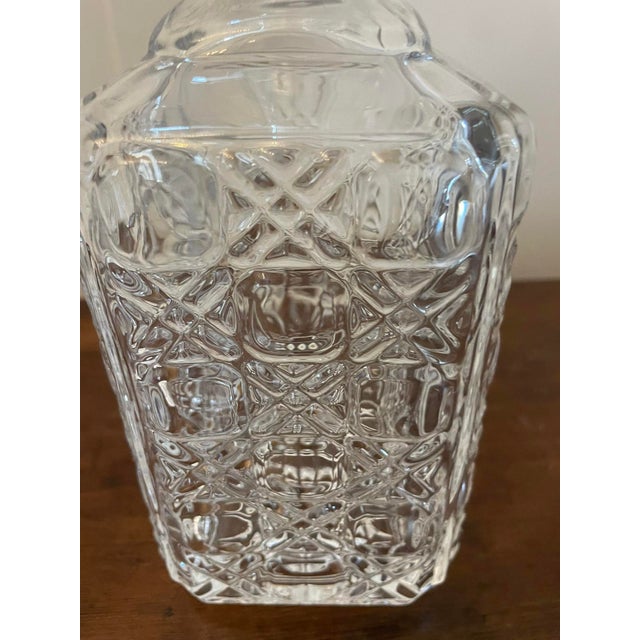 Antique Edwardian Cut Glass Decanter, 1900 For Sale - Image 4 of 9