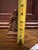 18th Century Polychromed Wooden Praying Santos Sculpture on Stand For Sale - Image 9 of 10