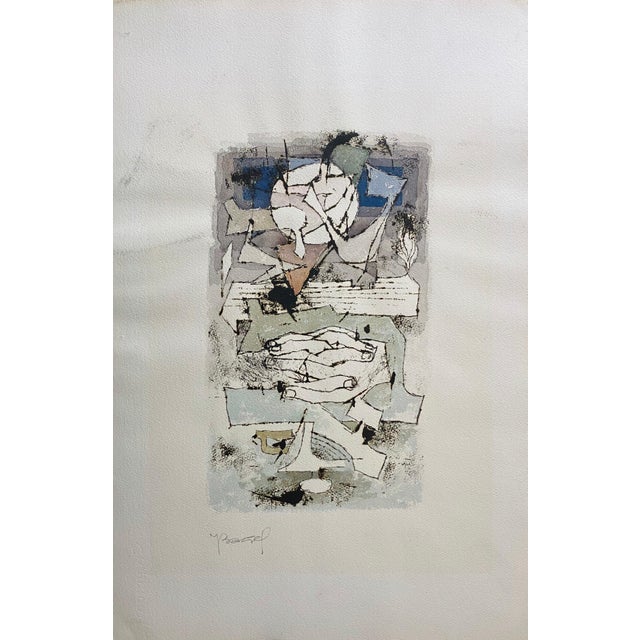 Moses Bahelfer BAGEL (1908-1995) Moses Bagel (born Moshe Bahelfer) was a Polish-born Jewish artist and graphic designer...