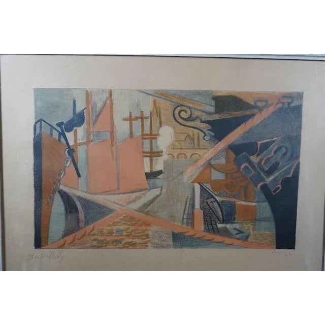 Mid-Century Modern André Lhote - Abstract Color Lithograph 1930s For Sale - Image 3 of 6