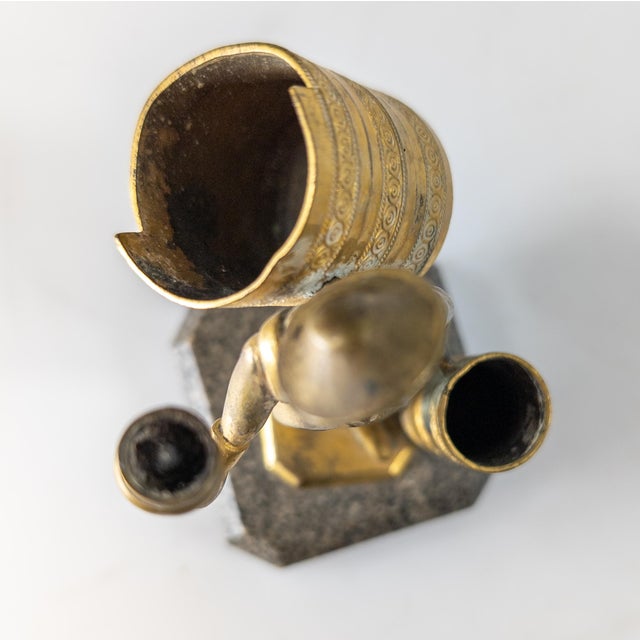 19th Century Continental European Gilt Bronze Table Lighter in the Form of a Street Vendor For Sale - Image 9 of 13