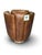 Animal Skin Cigar Brown Leather Aviator Club Armchair For Sale - Image 7 of 18