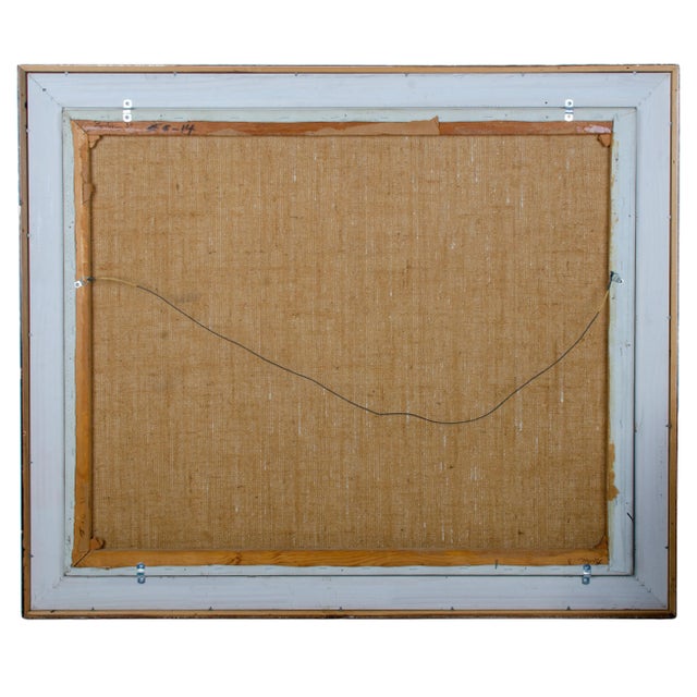 "Woman With Child" by Ernesto Gutierrez Oil on Canvas For Sale In Savannah - Image 6 of 7