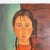 Amedeo Clemente Modigliani Expressionist Portrait Painting 'Girl With Pigtails' After Modigliani For Sale - Image 4 of 8