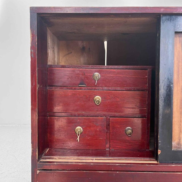 Decorative Japanese Cabinet, 1920s For Sale - Image 12 of 14