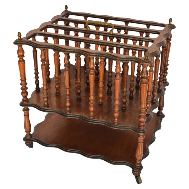 English Magazine Rack For Sale - Image 11 of 11