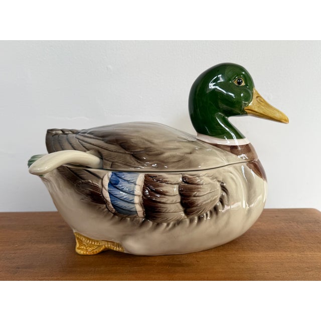 1980s Mallard Duck Soup Tureen With Ladle For Sale - Image 12 of 12