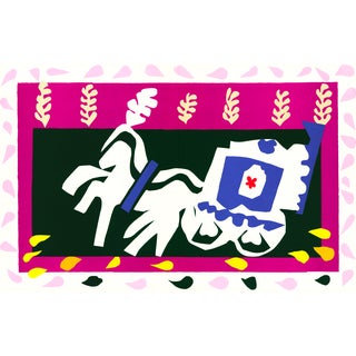 1983 MoMA Edition Matisse Jazz Lithograph "L'Enterrement De Pierrot" (Pierrot's Funeral) For Sale