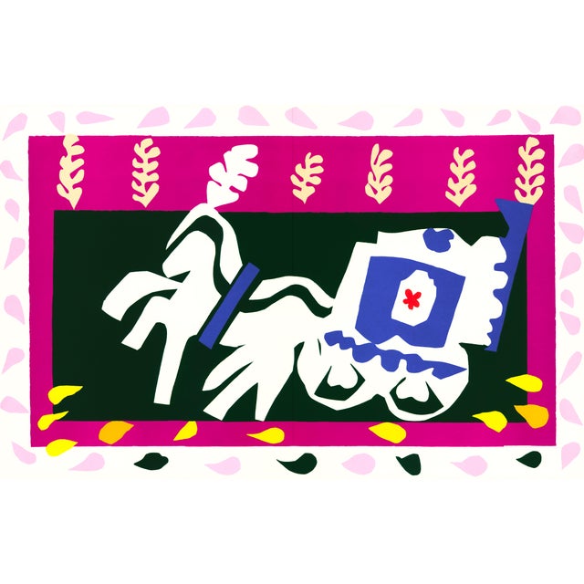 1983 MoMA Edition Matisse Jazz Lithograph "L'Enterrement De Pierrot" (Pierrot's Funeral) For Sale