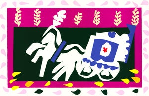 1983 MoMA Edition Matisse Jazz Lithograph "L'Enterrement De Pierrot" (Pierrot's Funeral)