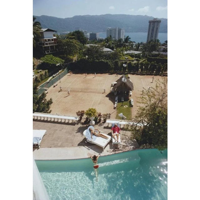 La Barranca 1971 by Slim Aarons Slim Aarons Limited Estate Edition Bandleader Teddy Stauffer (1909 – 1991) at La Barranca,...