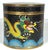 Chinese Antique Chinese Cloisonne Tea Caddy: Dragon & Flaming Pearl Design For Sale - Image 3 of 10