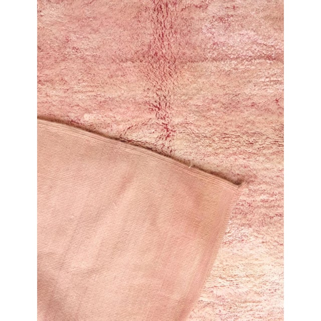 Dusky Pink Mrirt Wool Rug | Chairish