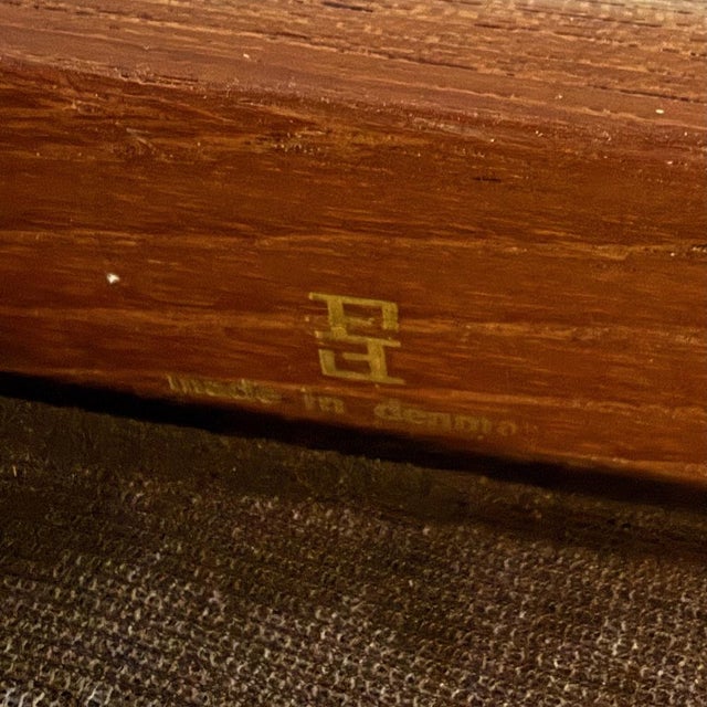 Green Danish Armchair by Grete Jalk for France & Son, 1960s For Sale - Image 8 of 10