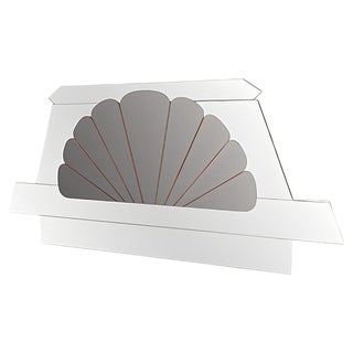 Italian Mirror Headboard from Cristal Art, 1970s For Sale
