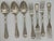 1900 - 1909 19th Century French l'Alfénide Christofle/Charles Halphen Silver-Plate Flatware With Ladle For Sale - Image 5 of 18