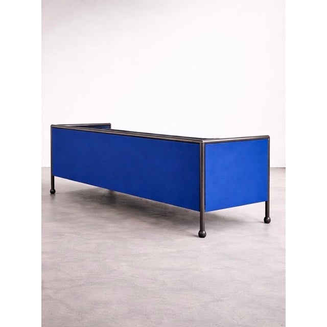 Vintage Danube 850 Three-Seater Sofa by Ettore Sottsass for Cassina, 1992 This piece has an attribution mark, I am sure...