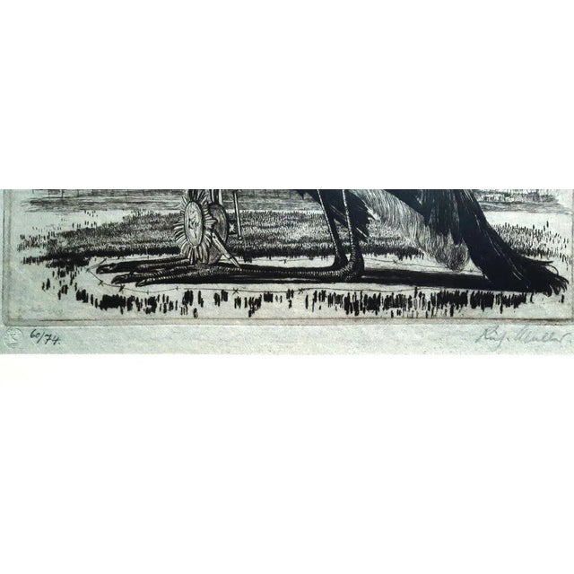Das Grosse Tier II - Original Etching by Richard Muller - 1919 1919 For Sale - Image 4 of 6
