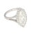 3.22 Carat Marquise Cut G Vs1 Gia Certified Diamond Halo Pave 18k Ring For Sale - Image 4 of 12
