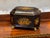Early 19th Century Chinese Export Lacquer Tea Caddy With Original Lead Liners For Sale - Image 4 of 9