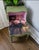 Mersman Whimsical Cottage Revival Artichoke Green & Peony Tiered Side Table For Sale - Image 4 of 12