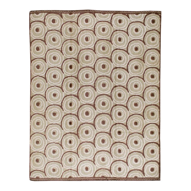 Galerie Shabab Collection Mid-20th Century Spanish Textile Flatweave Rug For Sale