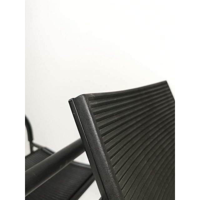 Metal Comoda Chair by Maurizio Peregalli for Zeus Noto, 1980s For Sale - Image 7 of 11