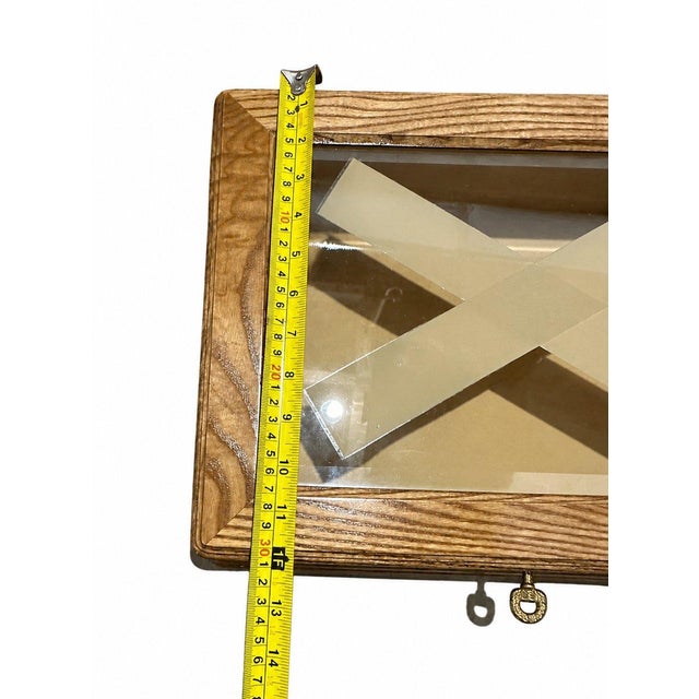 Vintage Burl Wooden Jewelry Box With Key For Sale In Pittsburgh - Image 6 of 8