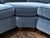 Teal Bassett Furniture Three-Piece Sectional For Sale - Image 8 of 12