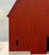 2020s Midwinter by Justin Wheatley | Acrylic on Canvas Red Barn in Snow For Sale - Image 5 of 11