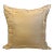 Modern Pleated Silk Euro Pillow Sham For Sale