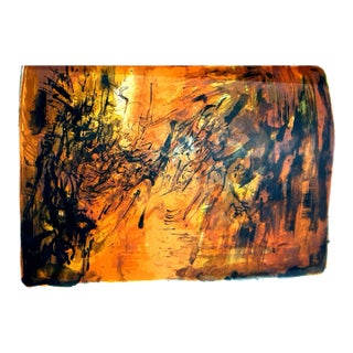 Zao Wou-ki - Original Lithograph - Abstract Composition 1962 For Sale